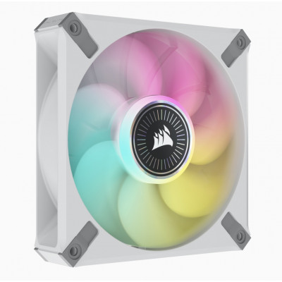 كورسير | مروحة | iCUE ML120 RGB ELITE Premium 120mm PWM Magnetic Levitation Fan — White Single Pack | CO-9050116-WW
