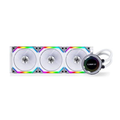 ليان لي | Galahad 360 ARGB UNI Fan SL Edition - مبرد معالج سائل أبيض الكل في واحد / AIO | G89.GA360SLA.01