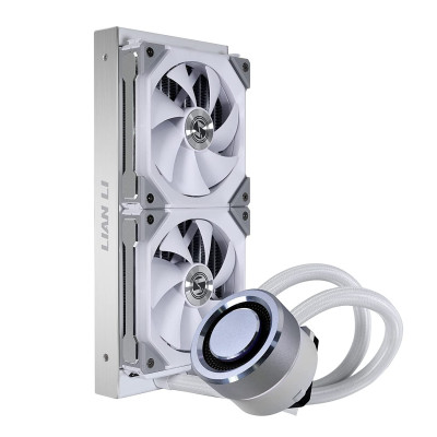 ليان لي | Galahad 240 UNI Fan SL Edition - مبرد سائل أبيض الكل في واحد لوحدة المعالجة المركزية / AIO | G89.GA240SLA.01