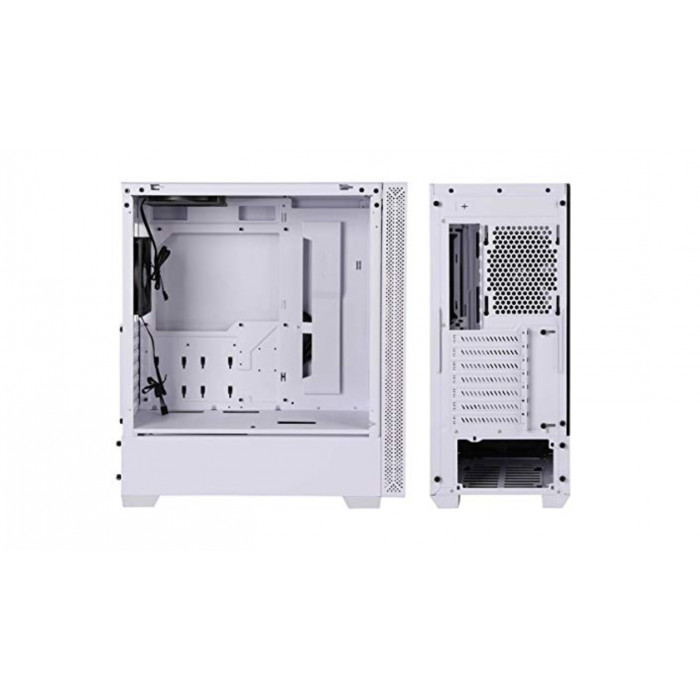  ليان لي | صندوق للكمبيوتر | Lancool 205 Mid-Tower Chassis ATX , Side Ventilation and 2x120mm Pre-Installed Fan Case - White I G99.OE743W.10	