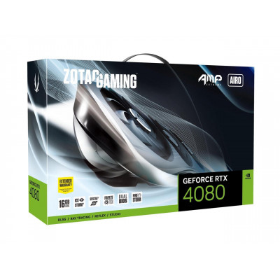 زوتاك | بطاقة رسومات | GAMING GeForce RTX 4080 16GB AMP Extreme AIRO | ZT-D40810B-10P