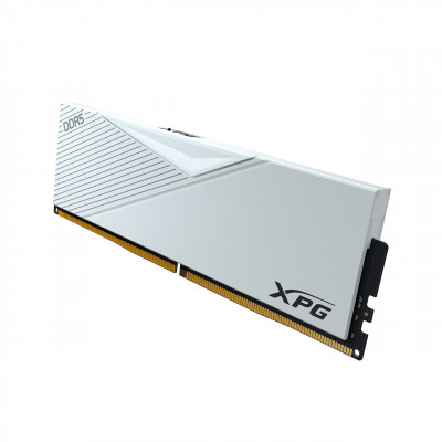اكس بي جي  | بطاقة ذاكرة | LANCER DDR5 White 32GB (2x16GB) 5200 MHz CL38-38-38 | AX5U5200C3816G-DCLAWH
