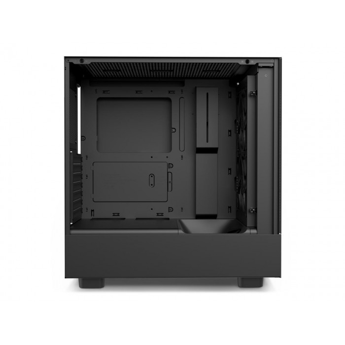 NZXT | صندوق الكمبيوتر | H5 Elite - All Black CC-H51EB-01 Black SGCC Steel, Tempered Glass ATX, Micro-ATX, mini-ITX |CC-H51EB-01