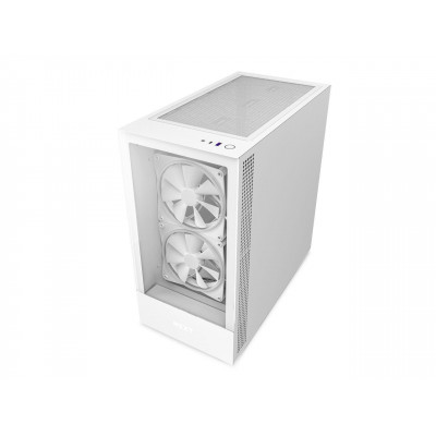 NZXT |صندوق الكمبيوتر | H5 Elite Premium Compact Mid-tower Case - white  | CC-H51EW-01