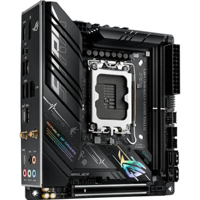 اسوس | اللوحة الام | Intel® B660 LGA 1700 ITX motherboard with PCIe® 5.0, 8+1 power stages, DDR5 | 90MB19C0-M0EAY0
