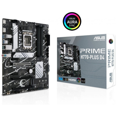 اسوس | اللوحة الام PRIME H770-PLUS D4 Gaming Socket Intel LGA 1700 | 90MB1CU0-M0EAY0