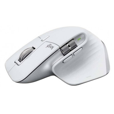 لوجيتك | ماوس MX Master 3S Wireless Performance Mouse ، USB-C ، بلوتوث ، مسافة تشغيل 10 متر ، رمادي باهت | 910-006560