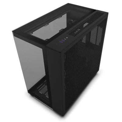 NZXT | كيس الكمبيوتر | H9 Elite Premium Dual-Chamber Mid-Tower Airflow Case - أسود | CM-H91EB-01