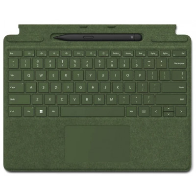 مايكروسوفت | لوحة مفاتيح سيرفيس برو المميزة مع قلم رفيع 2 ، Forest | 8X6-00134